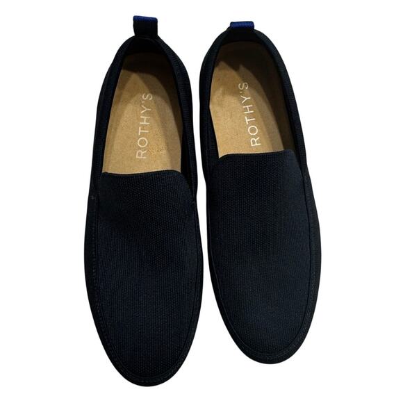 Rothy’s Ravello Loafer Men’s 9 Navy Knit Slip On Shoes Washable Comfort main image 5